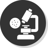 diseño de icono de vector de investigación científica