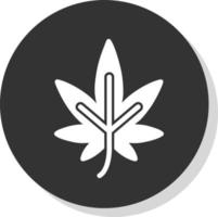 diseño de icono de vector de cannabis