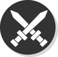 Swords Vector Icon Design