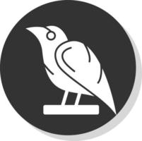 Raven Vector Icon Design