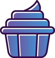 Cupcake Vector Icon Design