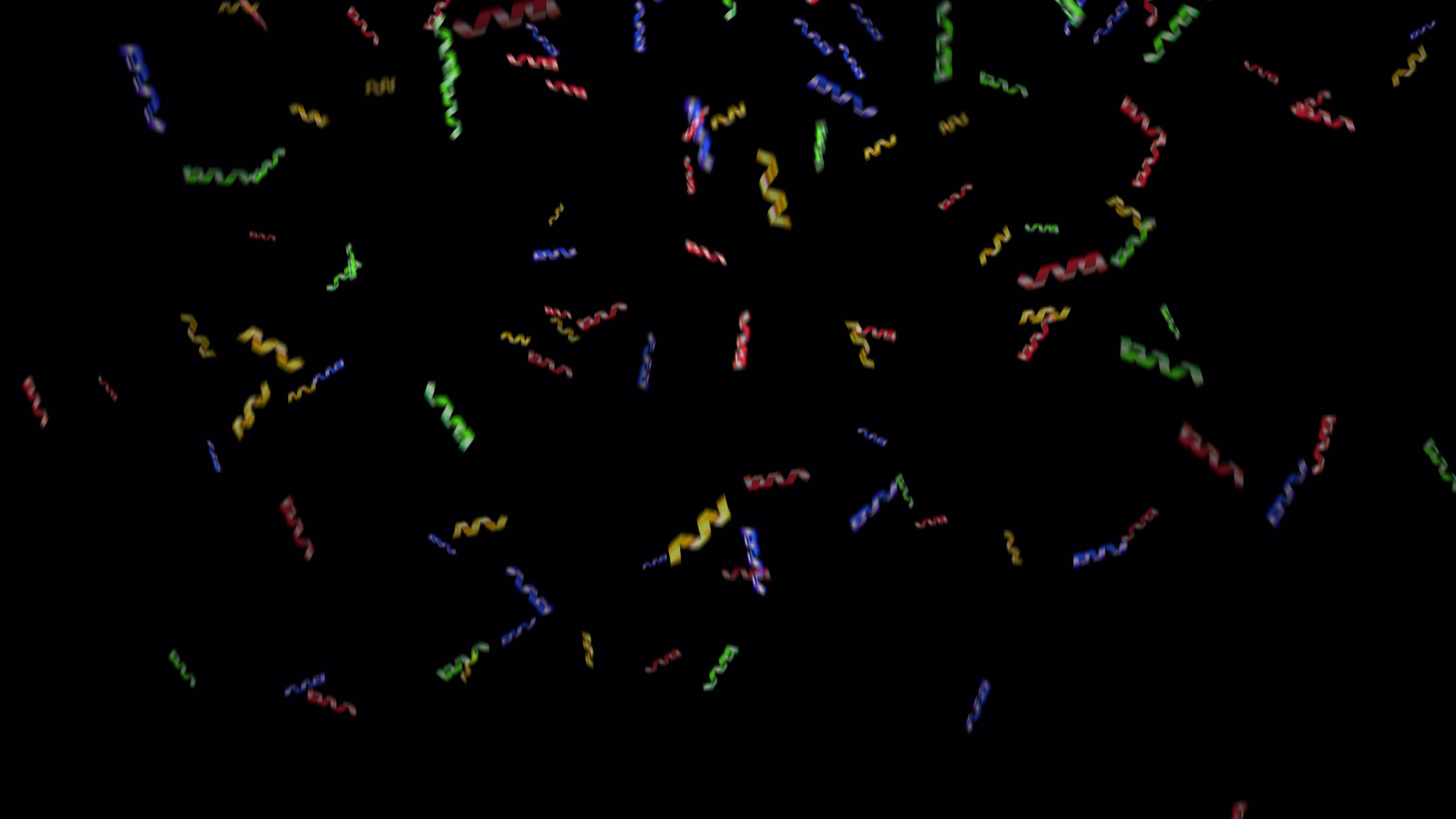 Colorful Confetti falling animation with transparent background 19970009  Stock Video at Vecteezy