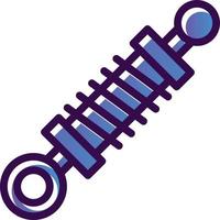 Shock Absorber Vector Icon Design