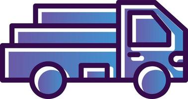 diseño de icono de vector de camioneta