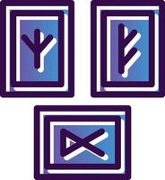Runes Vector Icon Design