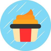 diseño de icono de vector de cupcake