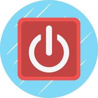 Power Button Vector Icon Design