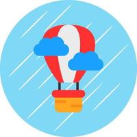 Air Balloon Vector Icon Design