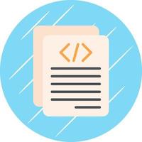 Script Vector Icon Design