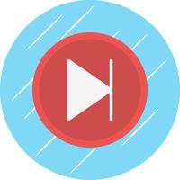 Next Button Vector Icon Design