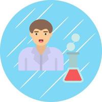 Lab Technician Vector Icon Design