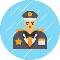 Captain Vector Icon Design