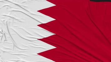 Bahrain Flag Cloth Removing from Screen, 3D Rendering, Chroma Key, Luma Matte video
