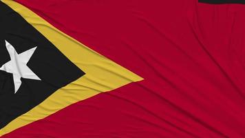 East Timor Flag Cloth Removing From Screen, Intro, 3D Rendering, Chroma Key, Luma Matte video