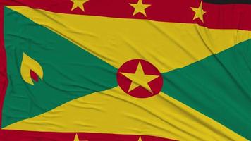 Grenada Flag Cloth Removing From Screen, Intro, 3D Rendering, Chroma Key, Luma Matte video