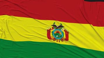 bolivia bandera paño quitando desde pantalla, 3d representación, croma llave, luma mate video