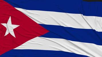 Cuba bandeira pano removendo a partir de tela, introdução, 3d Renderização, croma chave, luma fosco video