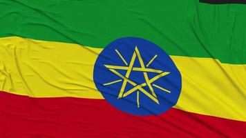 Ethiopia Flag Cloth Removing From Screen, Intro, 3D Rendering, Chroma Key, Luma Matte video