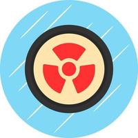 Radioactivity Vector Icon Design