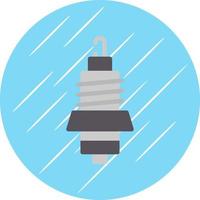 Spark Plug Vector Icon Design