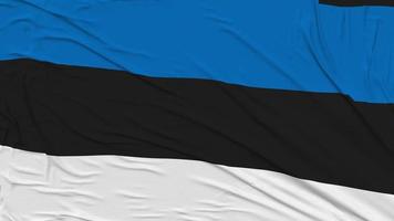 Estonia bandera paño quitando desde pantalla, introducción, 3d representación, croma llave, luma mate video