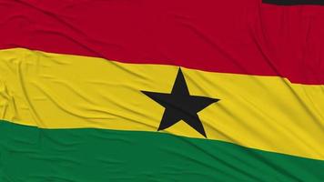 Ghana Flag Cloth Removing From Screen, Intro, 3D Rendering, Chroma Key, Luma Matte video