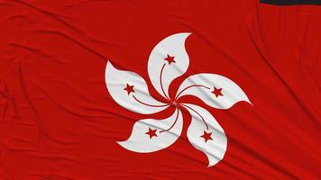 Hong Kong Flag Cloth Removing From Screen, Intro, 3D Rendering, Chroma Key, Luma Matte video