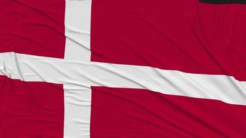 Denmark Flag Cloth Removing From Screen, Intro, 3D Rendering, Chroma Key, Luma Matte video