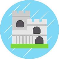 diseño de icono de vector de castillo