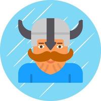 diseño de icono de vector vikingo