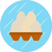 diseño de icono de vector de huevos