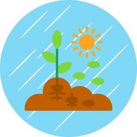 Seeding Vector Icon Design