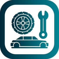 Car Service Vector Icon Design