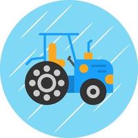 diseño de icono de vector de tractor