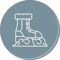 Snow Boots Vector Icon