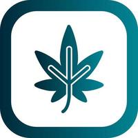 diseño de icono de vector de cannabis