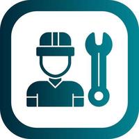 Worker Vector Icon Design