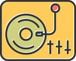 Turntable Vector Icon