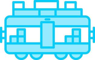 Train Cargo Vector Icon