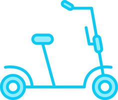 Kick Scooter Vector Icon