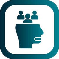 Social Anxiety Vector Icon Design