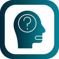 Alzheimer Vector Icon Design