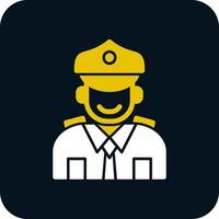 Policeman Vector Icon Design