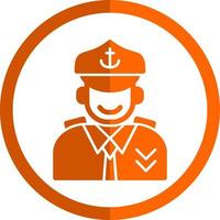 Captain Vector Icon Design