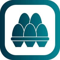 Eggs Vector Icon Design