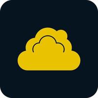 diseño de icono de vector de nube