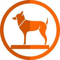 diseño de icono de vector de perro