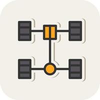 Chassis Vector Icon Design