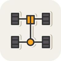 Chassis Vector Icon Design