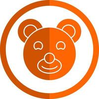 diseño de icono de vector de oso de peluche